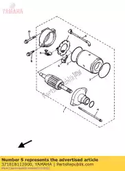 Tutaj możesz zamówić szczotka 1 od Yamaha , z numerem części 371818112000: