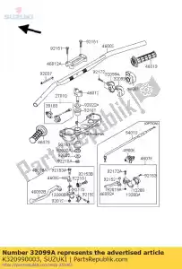 suzuki K320990003 caso, acceleratore, u - Il fondo