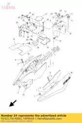 Here you can order the emblem 1 from Yamaha, with part number 5VX217814000: