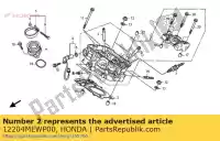 12204MEWP00, Honda, guia, válvula (os) honda nsa nt xl 700 2006 2007 2008 2009 2010 2011, Novo