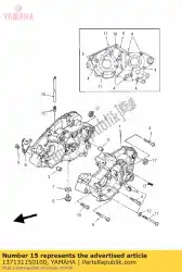 Aquí puede pedir conector, tubo de succión de Yamaha , con el número de pieza 137131150100: