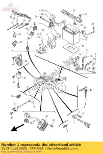 yamaha 1SCH35910000 thermo unit - Bottom side