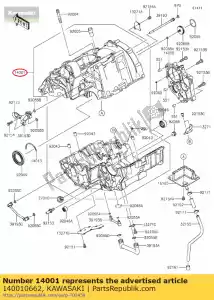 kawasaki 140010662 01 zestaw-skrzynia korbowa - Dół