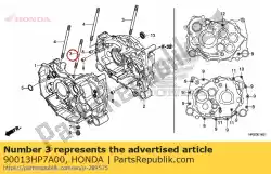 bout, tapeind, 10x147 van Honda, met onderdeel nummer 90013HP7A00, bestel je hier online: