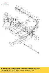 Here you can order the spring from Suzuki, with part number 1326803F50: