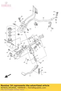 yamaha 9046413M3400 morsetto (6r3) - Il fondo