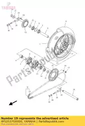 Aqui você pode pedir o rotor, sensor em Yamaha , com o número da peça 4P52537G0000: