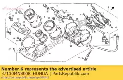 Ici, vous pouvez commander le caoutchouc, coussin de compteur de vitesse auprès de Honda , avec le numéro de pièce 37130MN8008: