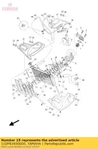 yamaha 11DF83450000 mole 1 - Bottom side