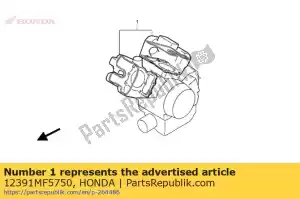 honda 12391MF5750 gasket, head cover - Bottom side