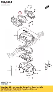 suzuki 3422048G30 toerenteller assy - Onderkant