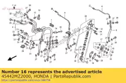 kraag, drijfstang van Honda, met onderdeel nummer 45442MZ2000, bestel je hier online: