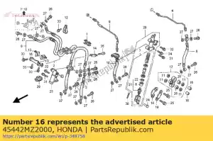 Honda 45442MZ2000 kraag, drijfstang - Onderkant