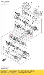 Here you can order the circlip from Suzuki, with part number 5492531G01: