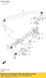 suzuki 1846140H00 tubo flessibile, 2a aria va - Il fondo