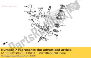 honda 61305MEG000 cover, headlight - Bottom side