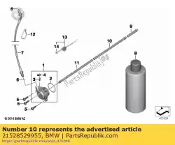 Here you can order the rod - 187mm           from BMW, with part number 21528529955: