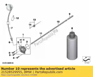 bmw 21528529955 varilla - 187 mm - Lado inferior