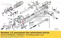24631HM8A40, Honda, plate, gearshift honda  trx 250 2001 2002 2003 2004 2005 2006 2007 2008 2010 2011 2017 2018 2019 2020, New