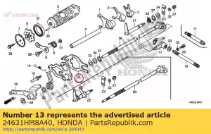 honda 24631HM8A40 piastra, cambio - Il fondo