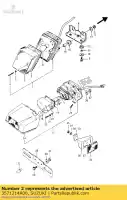 3571214A00, Suzuki, lens,rr combi suzuki gsx r 750 1986, New