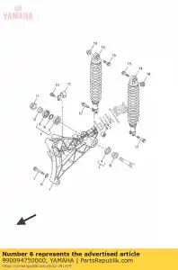 yamaha 990094750000 circlip (48 años) - Lado inferior