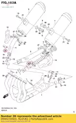 Tutaj możesz zamówić zacisk od Suzuki , z numerem części 0940270503: