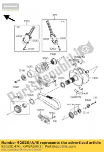 kawasaki 920281476 tuleja ??cz?ca ro vn1500-a - Dół