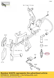 kawasaki DPR8EA9 ngk ?wieca zap?onowa dpr8ea-9 kawasa - Dół