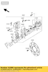 Here you can order the disc,fr,silver klx250h7f from Kawasaki, with part number 410800146CM: