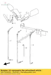 Here you can order the spacer,balancer from Suzuki, with part number 5627526D01: