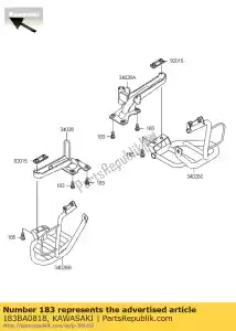 Kawasaki 183BA0818 bolt-upset-ws-small - Dół