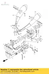 Aquí puede pedir conector, chamb de Suzuki , con el número de pieza 1477121H00: