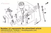 44830GEZ020, Honda, cavo comp., tachimetro honda nps 50 2005 2006 2007 2008 2009 2010 2011 2012, Nuovo