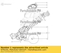 679236, Piaggio Group, combinazione metro usa piaggio typhoon zapc506b 50 2012 2016 2017 2018 2019 2020, Nuovo