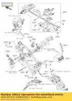 260120729, Kawasaki, bateria, ytx7l-bs, 12v 6ah kawasaki d tracker 150 , Novo