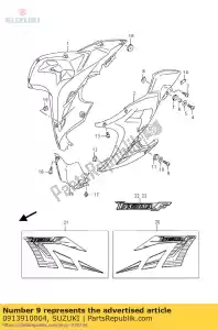 Suzuki 0913910004 bullone - Il fondo