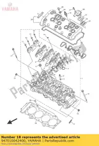 yamaha 947010042400 descrição não disponível - Lado inferior