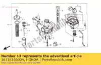 16118166004, Honda, cappuccio, cavo sigillante honda cr  r sa vision xr crm r2 mk iii i ii cr125r cr250r xr80r cr80r cr80r2 cr500r 1 2 sa50 125 500 250 50 80 , Nuovo