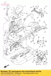 Qui puoi ordinare pannello, interno 1 da Yamaha , con numero parte 36P2836K0000: