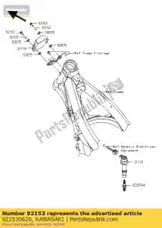 Here you can order the bolt,6x20 kx125-m2 from Kawasaki, with part number 921530626: