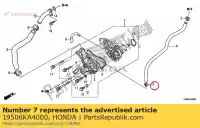 19506KA4000, Honda, clamp, water hose honda xl varadero v cr  r vt shadow c2 xrv africa twin c nsa dn01 a vtr c3 cr125r cr250r xrv750 vt125c vt125c2 xl125v 80kmh trx680fa fourtrax rincon nsa700a vtr250 sxs700m2p sxs700m4p 125 750 250 700 680 , New