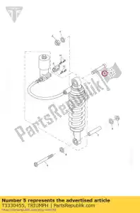 triumph T3330455 screwtorx - Bottom side