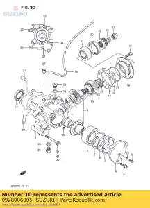 Suzuki 0928006005 o anillo - Lado inferior