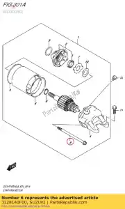 suzuki 3128140F00 bullone - Il fondo