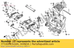 Ici, vous pouvez commander le ouvre-porte comp., siège auprès de Honda , avec le numéro de pièce 77330MCSG00: