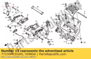 honda 77330MCSG00 ouvre-porte comp., siège - La partie au fond