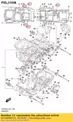 Here you can order the gasket from Suzuki, with part number 0916808016: