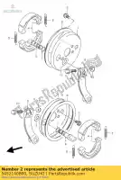 5452140B00, Suzuki, placa, ancla suzuki lt80 quadsport lt 80 , Nuevo