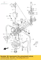 1326916700, Suzuki, parafuso, ar piloto suzuki rg rm tl 80 250 500 1000 1986 1987 1997 1998 1999 2000 2001, Novo